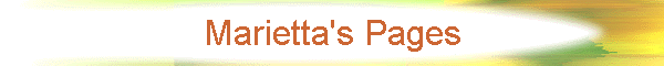 Marietta's Pages